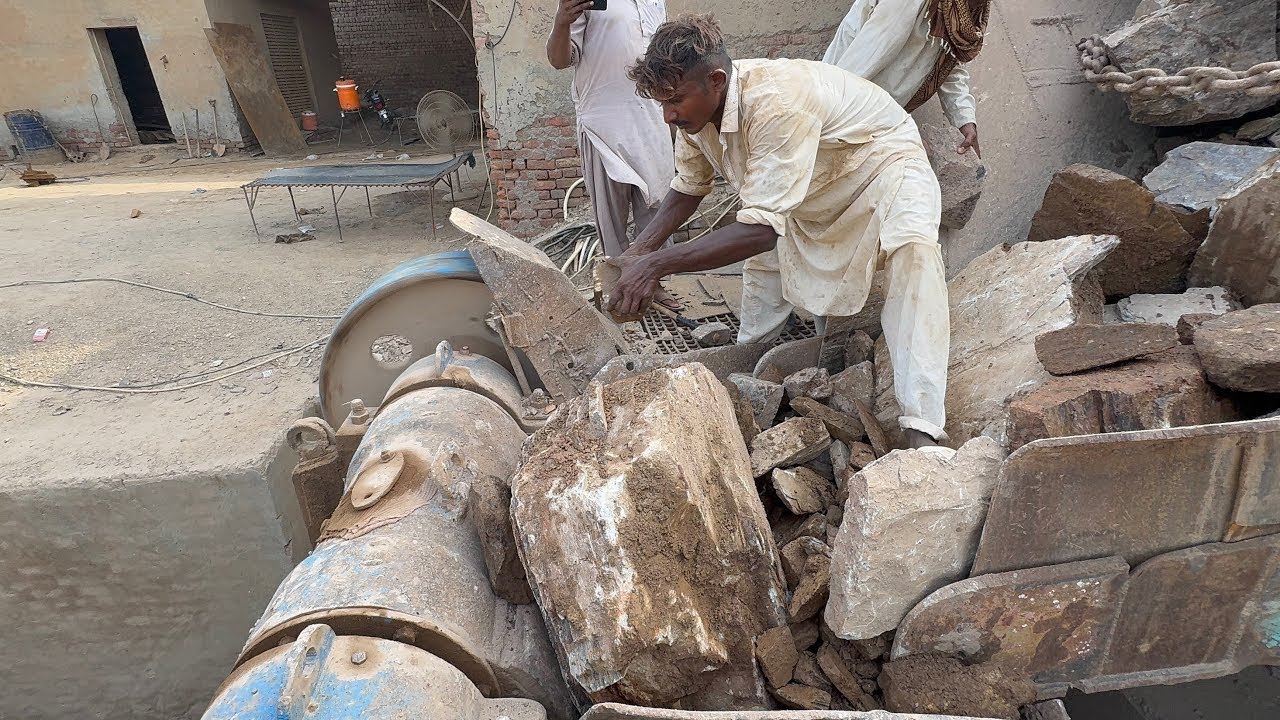 Amazing Quarry Primary Rock Crushing Machine Working | Satisfying Rock Crusher | Stone Crushing 