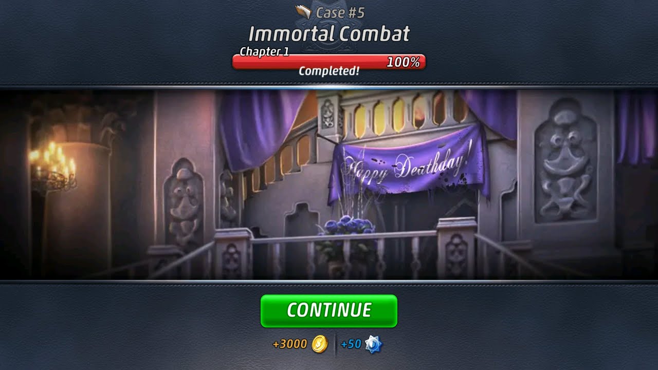 Criminal Case: Supernatural Investigations Case #5 - Immortal Combat | Chapter 1