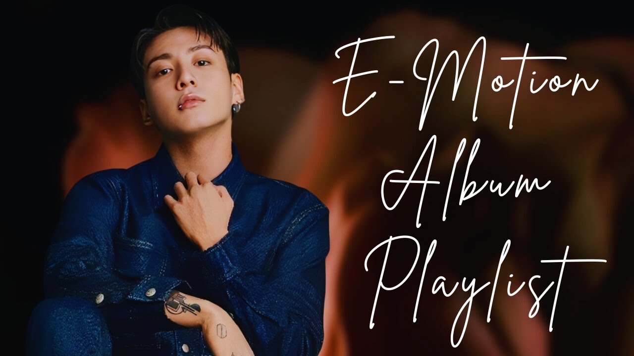 정국 JungKookie - E-MOTION ALBUM PLAYLIST (Unofficial Fanmade) | Lyric Visualizer FMV [AI Cover]
