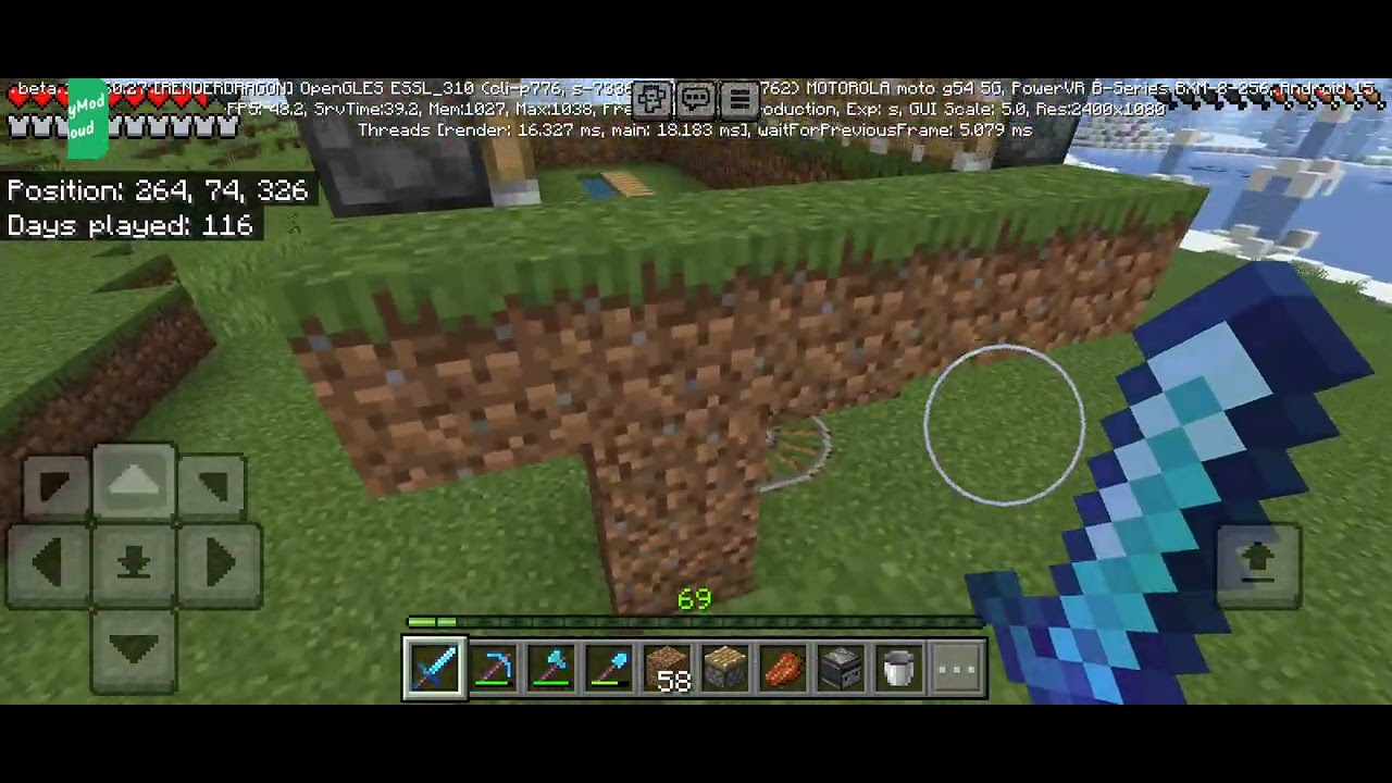 Cum să faci o fermă de sugar cane pe Minecraft bedrock edition în 15 m
