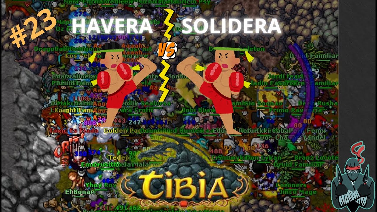 HAVERA VS SOLIDERA  | WAR | PARODIAS TIBIANA | #tibia #funny #memes  #hunting #foryou #gaming