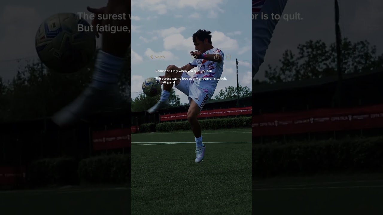 Don&rsquo;t quit before the miracle kicks in #mindset #motivation #futbol