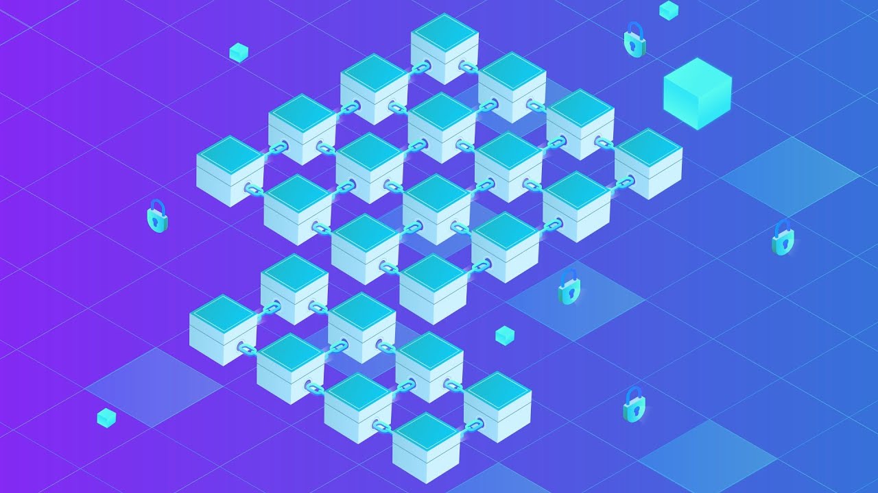 Flexa Network - Isometric Animation Cryptocurrency Blockchain