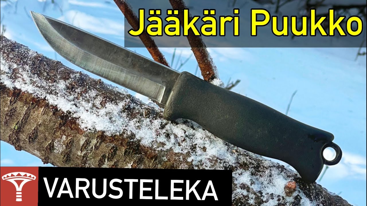 Jääkäri Puukko Finnish Bushcraft Survival Knife Varusteleka