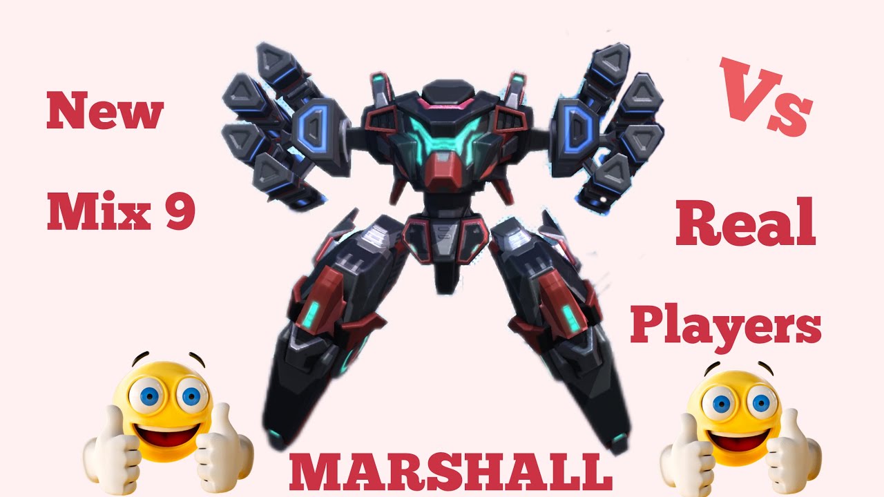 Mech Arena MARSHALL Gamplay Vs Mix9 Vs player #mech #pilot #jeux  #shadow #highlights #gameplay #em