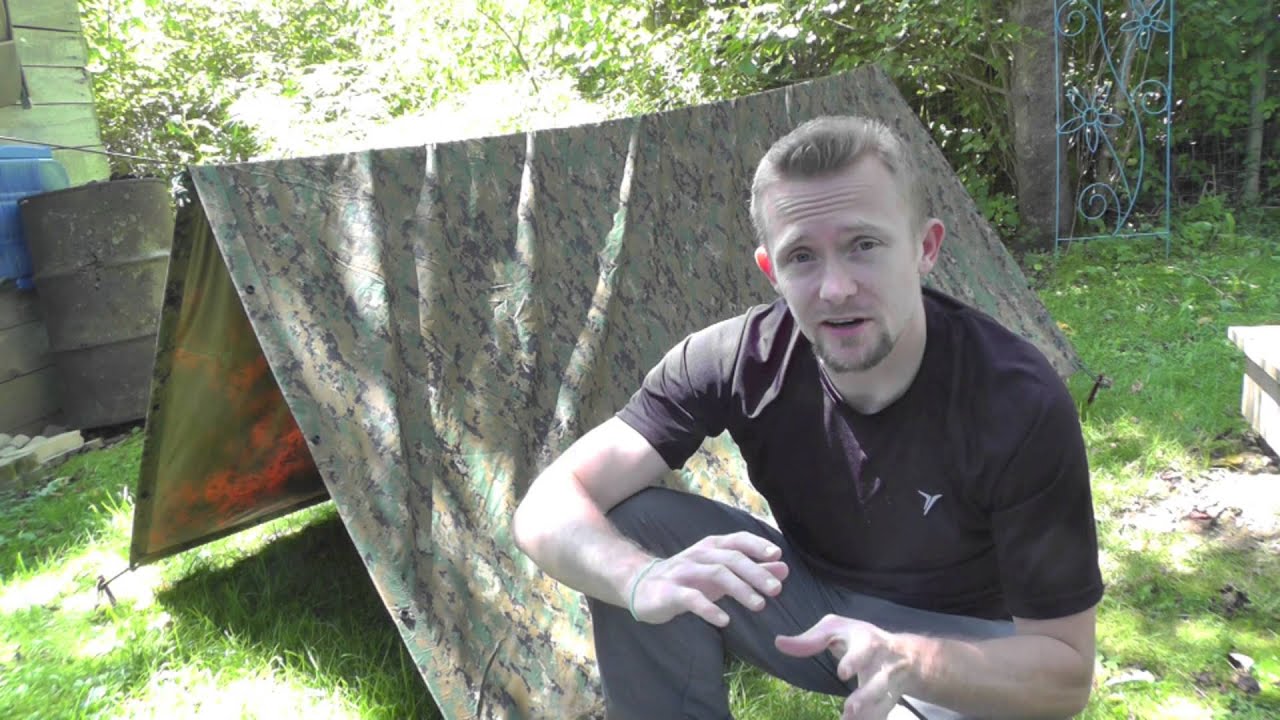 USMC Military Field Tarp Preview - The Outdoor Gear Review