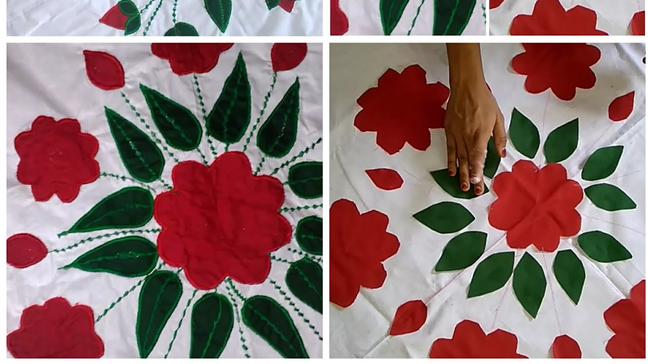 Chadar ka design bedsheet design hand embroidery design
