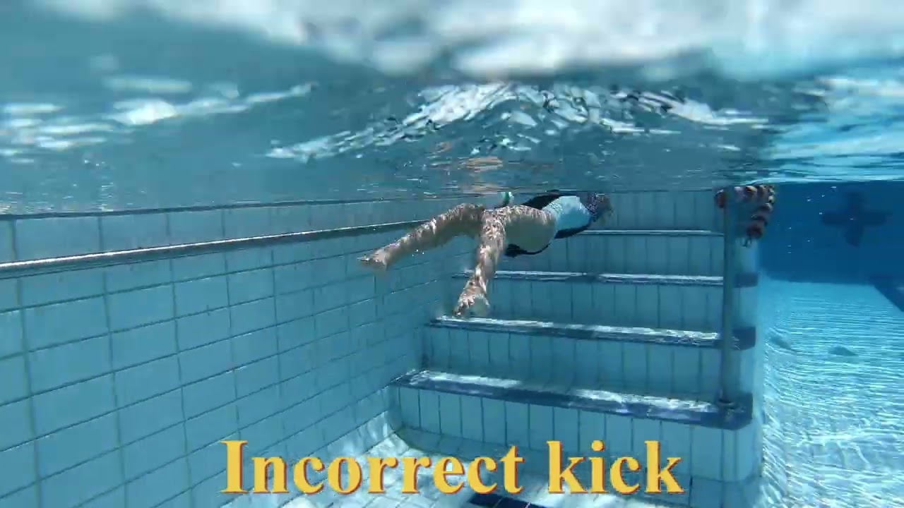Narrow breaststroke for juniors