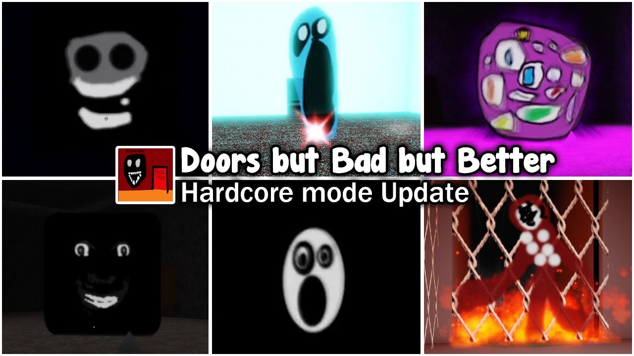 Doors but Bad but Better (Hardcore Mode) - Gameplay [Roblox]