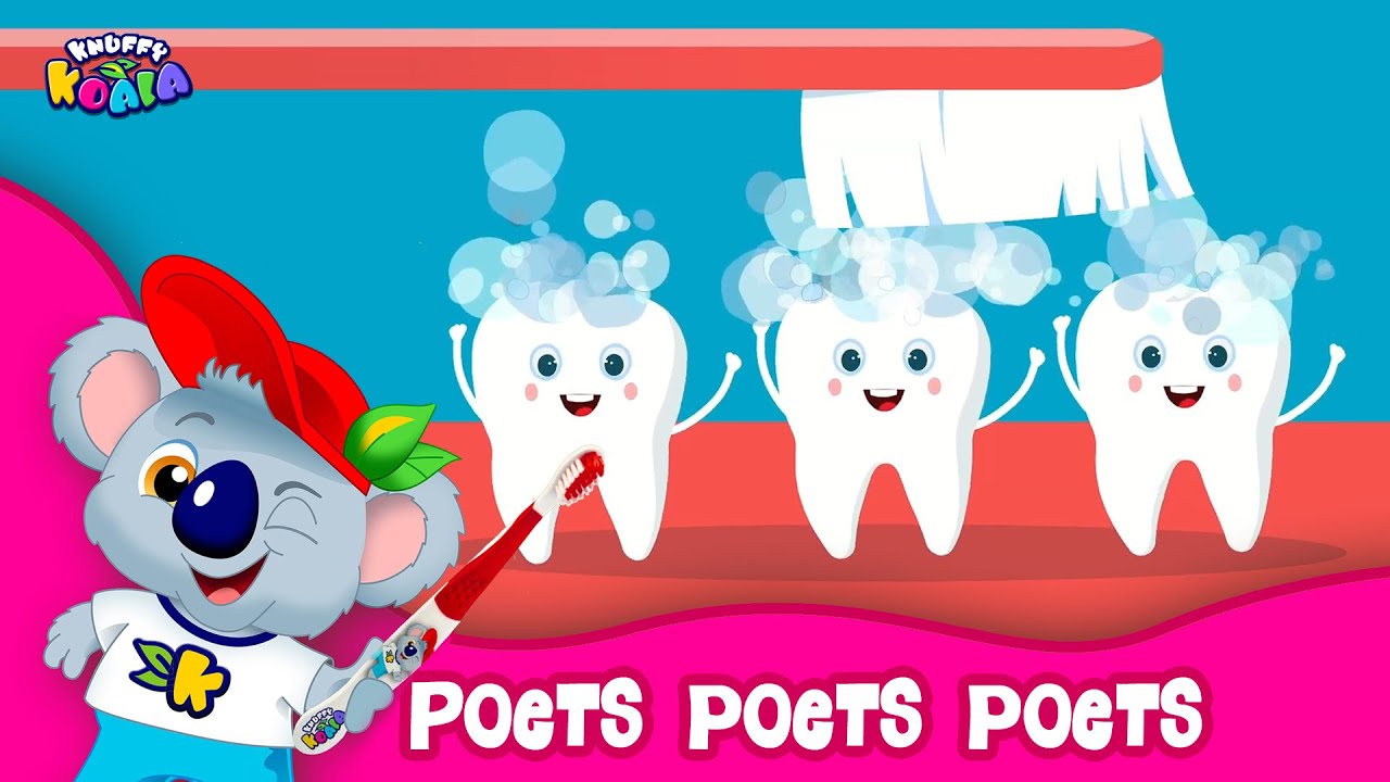 Knuffy Koala - Poets Poets Poets | Hoe maak je tandenpoetsen super cool? De leukste opvoedliedjes!