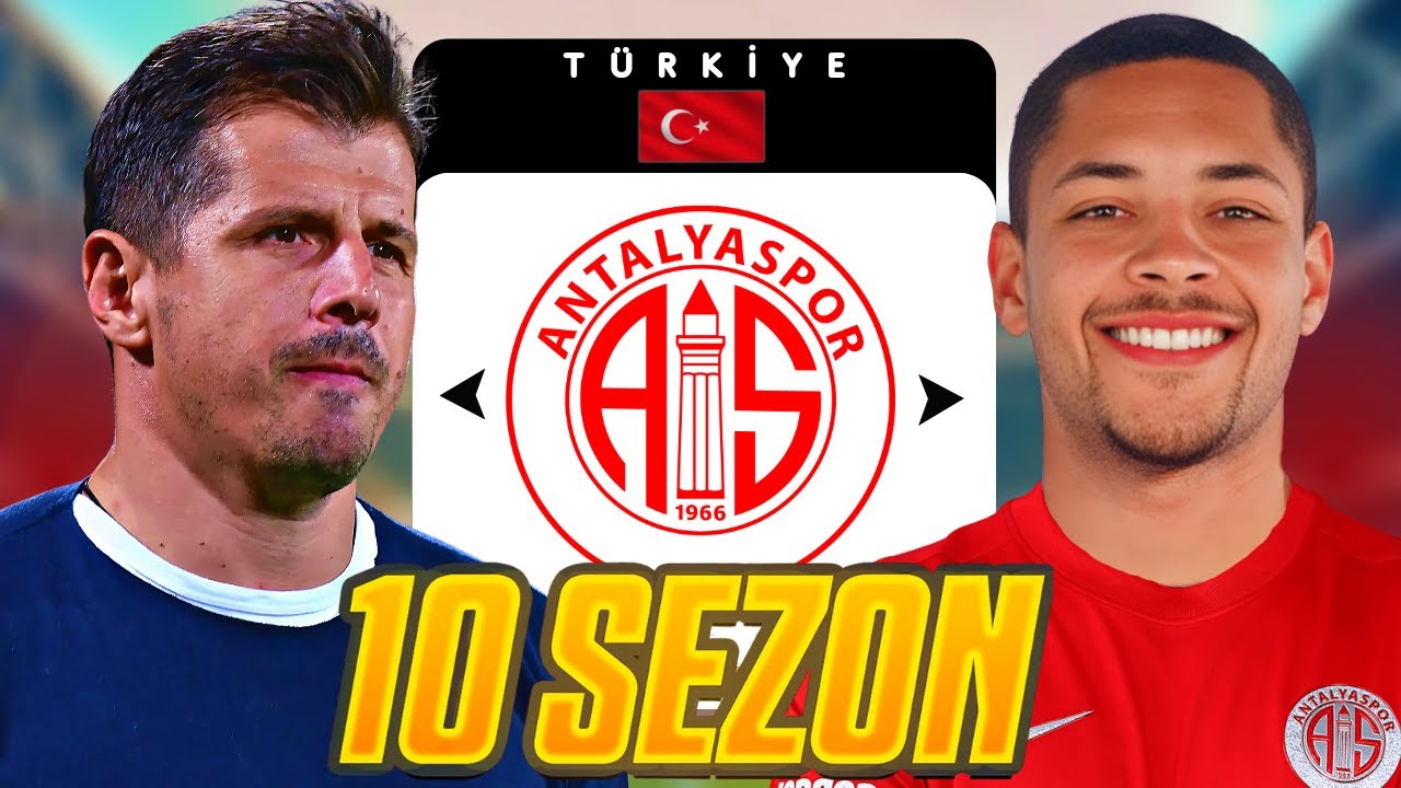 10 SEZON BOYUNCA ANTALYASPORU YÖNETTİM! REBUILD! FC 25 KARİYER MODU