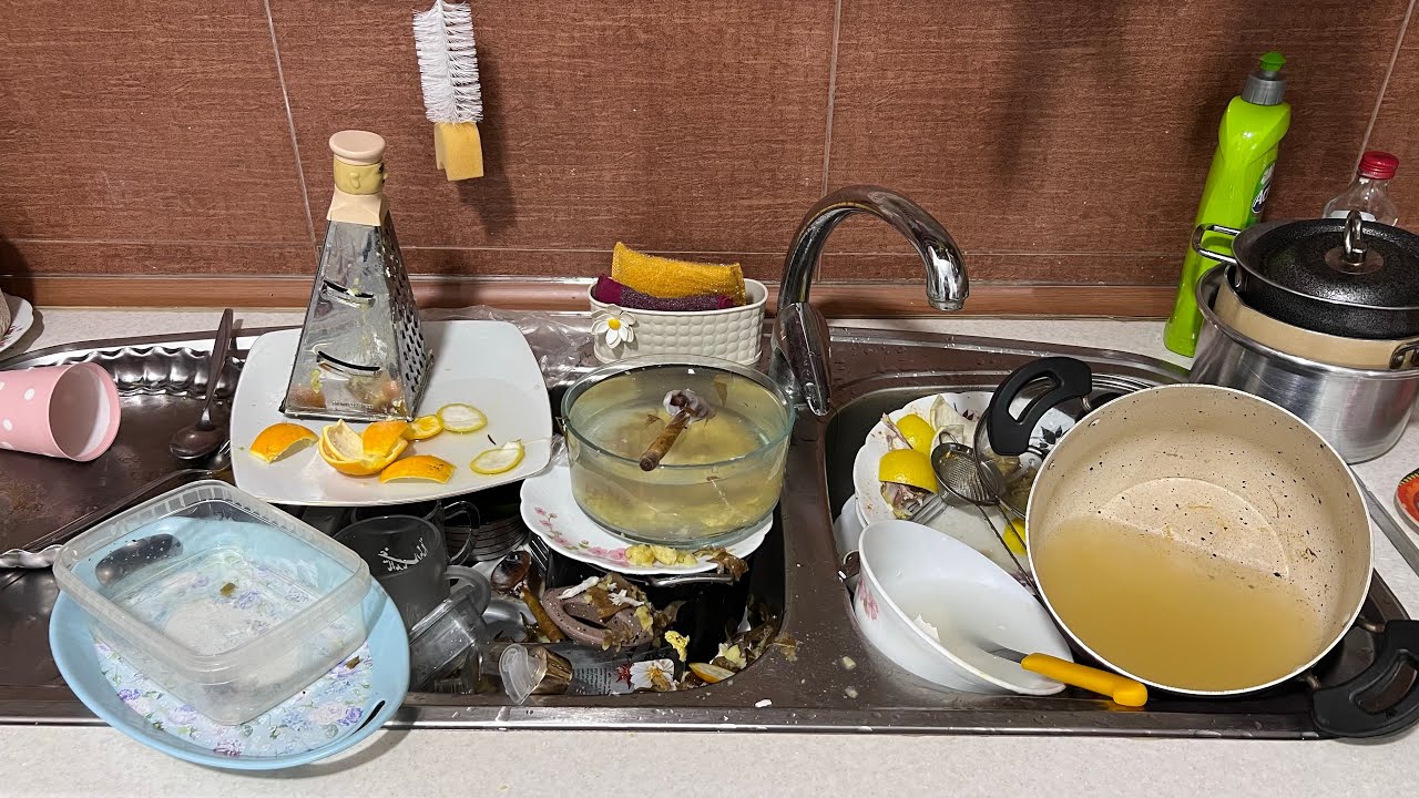 Clean With Me + ASMR DishwashingSatisfying | The Mess Everyone Avoids