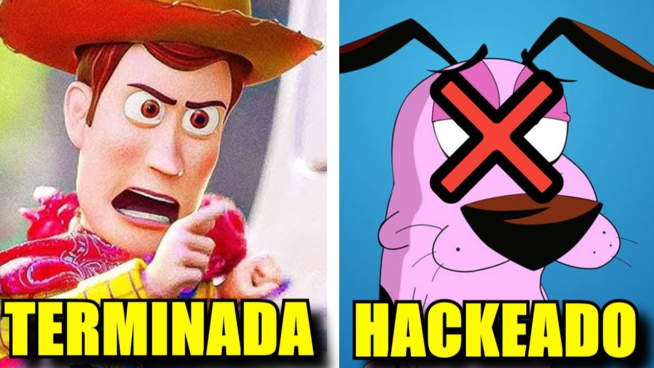 TOY STORY 5 FUE TERMINADA, CORAJE FUE HACKEADO, CARTOON NETWORK EN BURGER KING