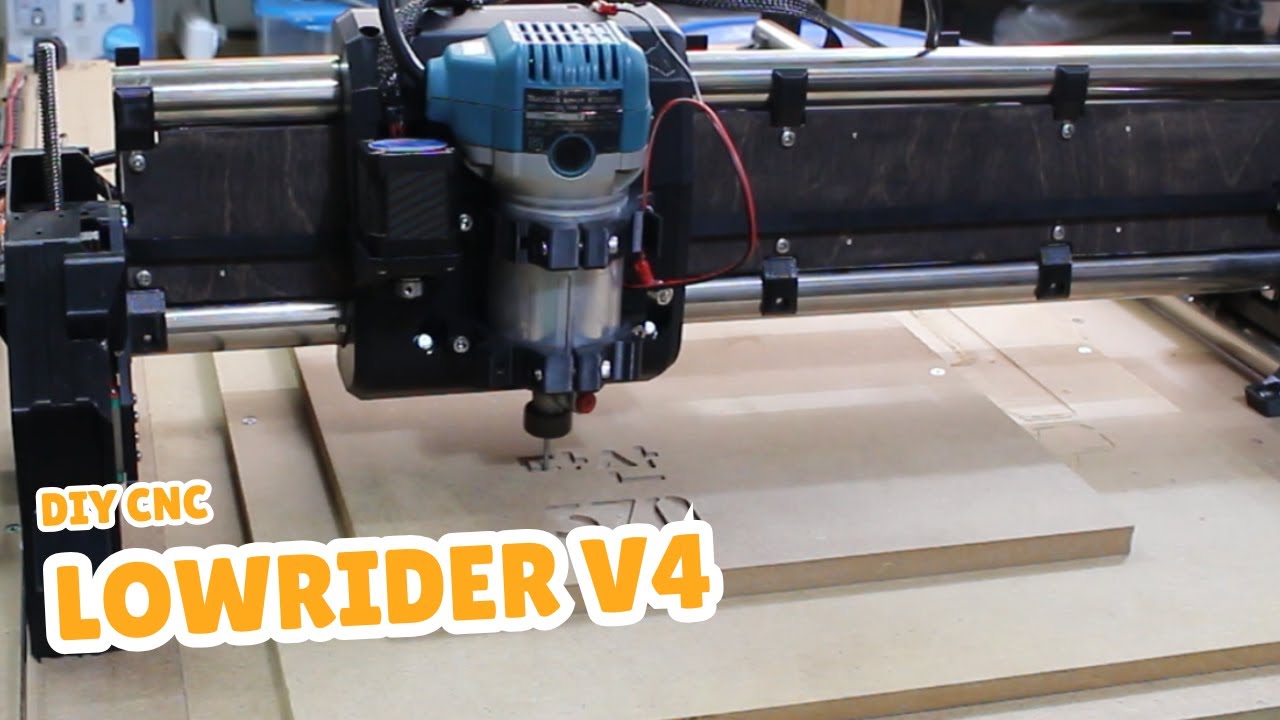 DIY CNC Router LowRider V4 - Part3 Control board, Test cut