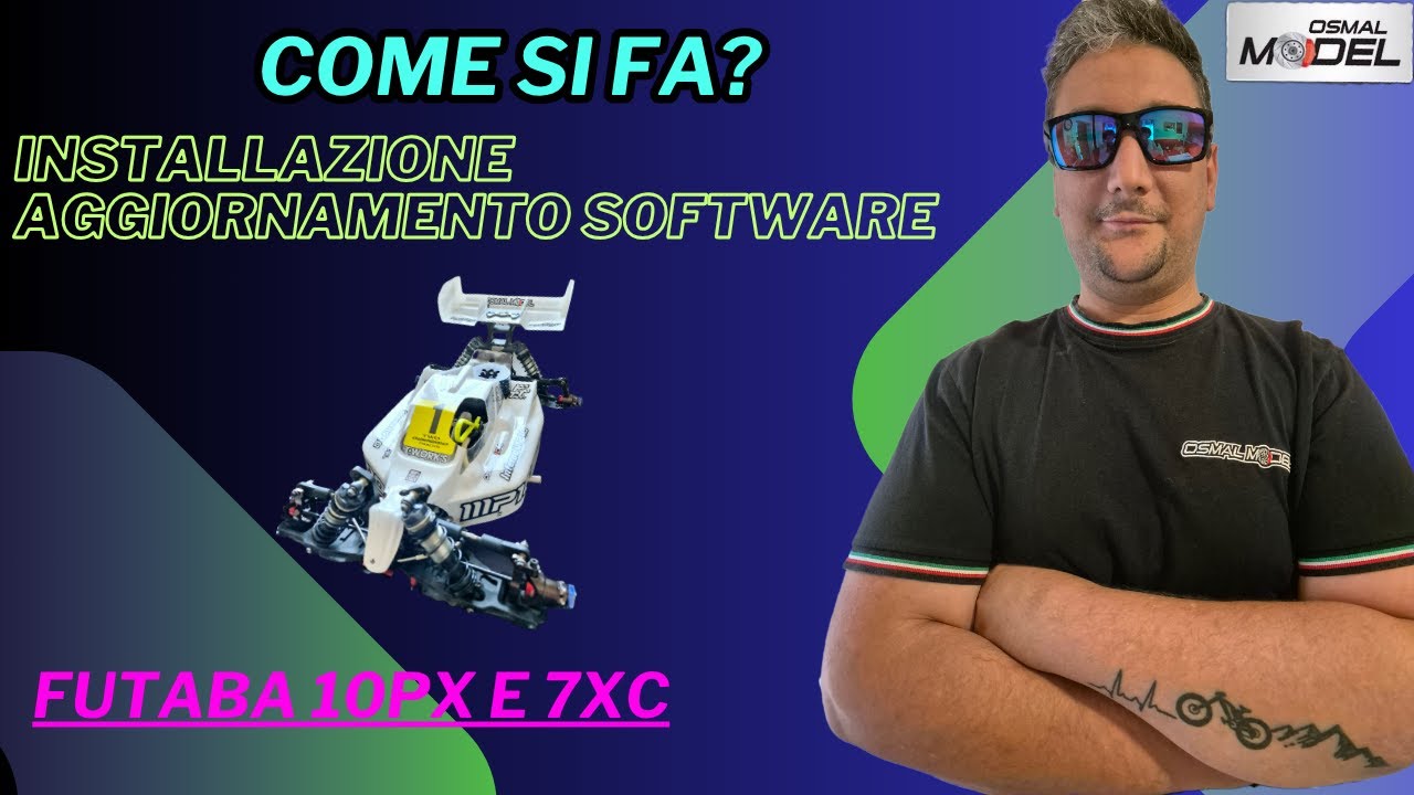 Come installare gli aggiornamenti su futaba 10px 7px e 7xc