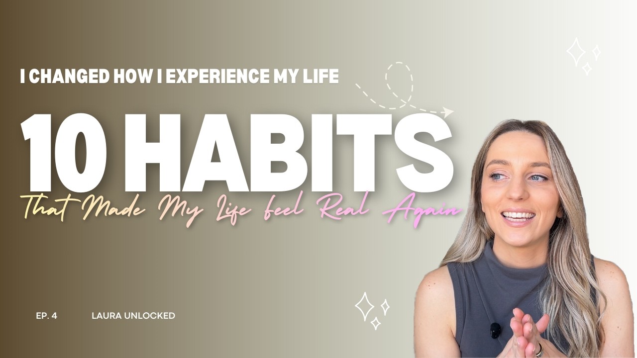 10 Small Habits That Made My Life Feel Real Again