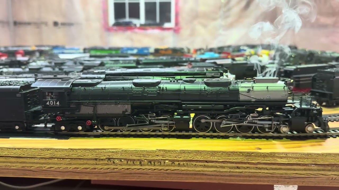 Паровоз Big Boy 4014 MTH HO с дымовым свистком