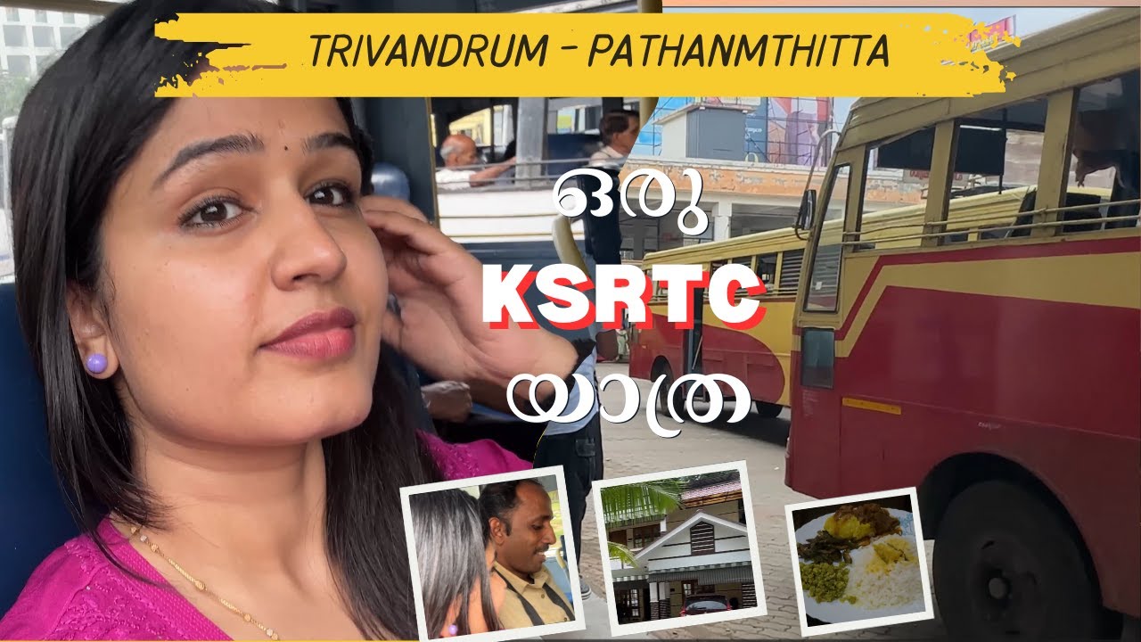 KSRTC Ride from Trivandrum to Pathanamthitta | Kerala Travel Vlog