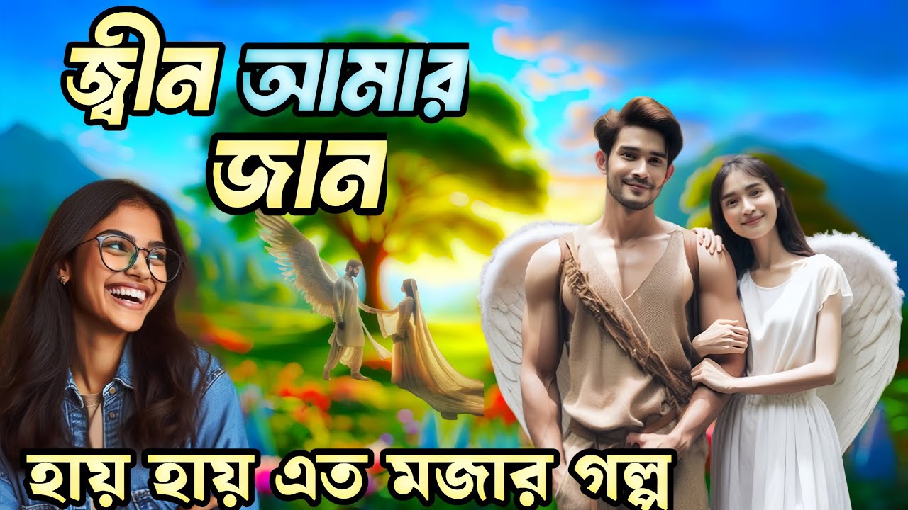 জ্বীন আমার জান! গল্পটা শুনে অনেক মজা পাবেন! জ্বীনের ভালোবাসা গল্প! জিনের গল্প! jiner golpo
