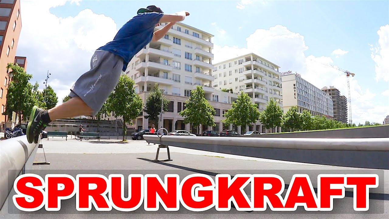 PARKOUR Sprungkraft Training | VLOG #15