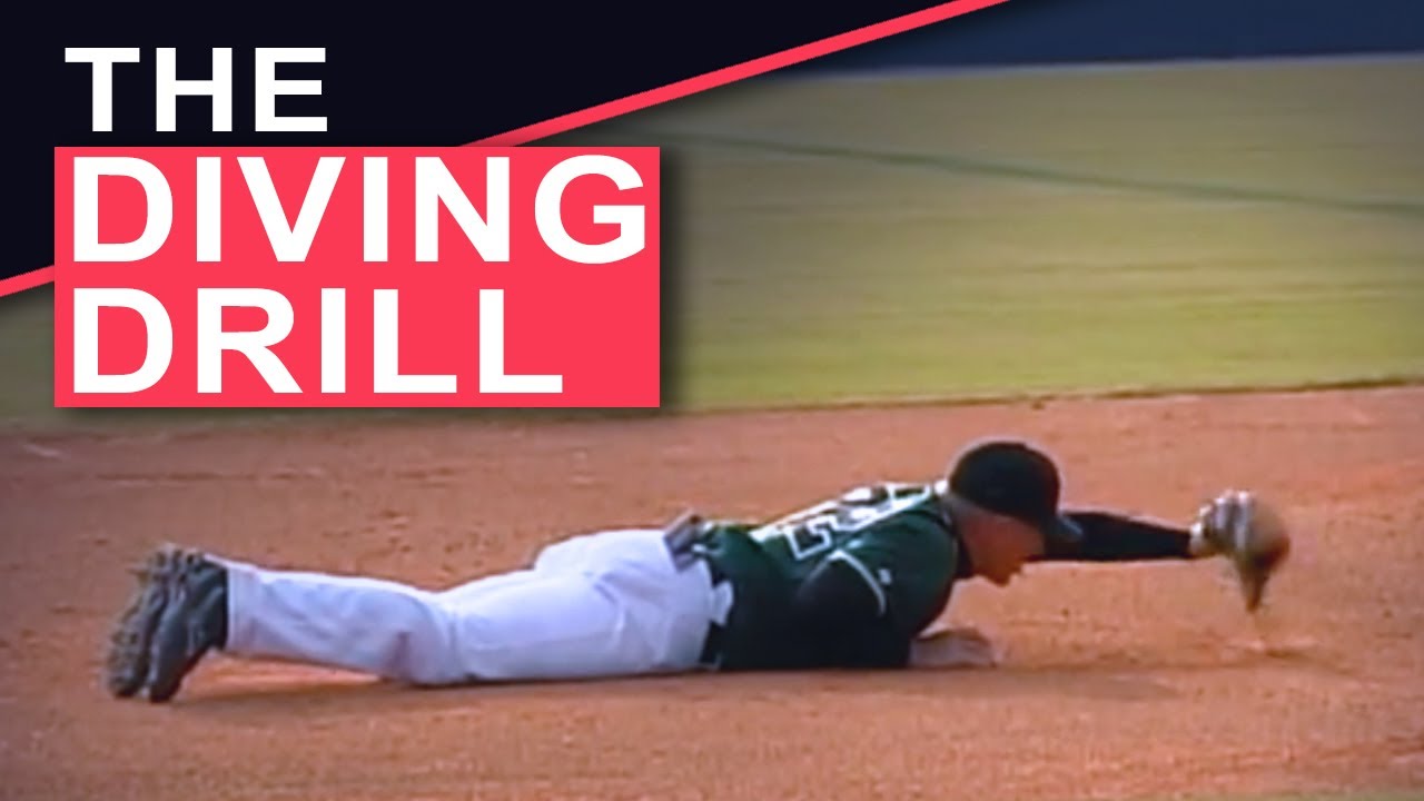 Infield Drill #10 - Beginners Diving Drill - By Winning Baseball