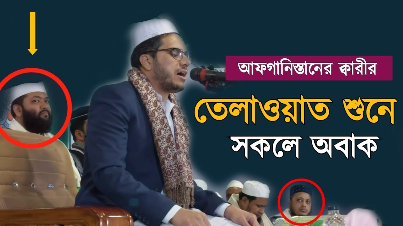 Really beautiful Quran recitation by Qari Ali Reza Rezayi Afghanistan | ক্বারী আলী রেজা রেজায়ী