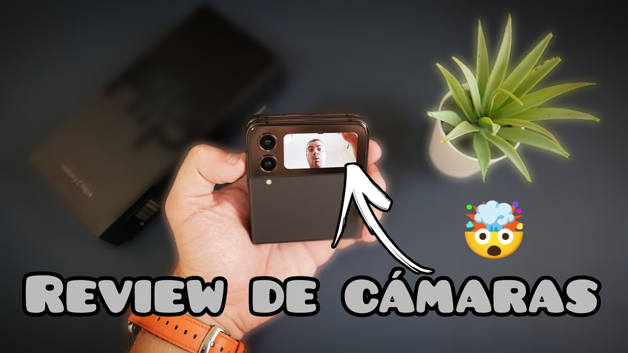 Review de cámaras en español del Z Flip 4🔥