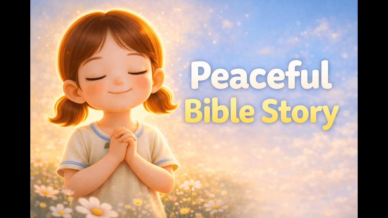 Peaceful Bible Story for Kids 🌼 | God Made the Sky, the Sea, and Me