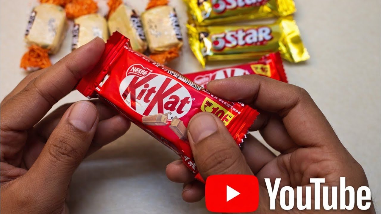 SOME LOT'S OF KITKAT , FIVESTAR , KULFI CANDY🍬 , DAIRY MILK 🍼🥛#yumyumyummy
