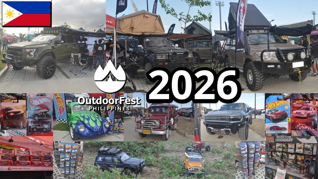 OutdoorFest Philippines 2026 | Parklinks, Pasig City | RC Off-Road, Trucks & Hot Wheels Hunting