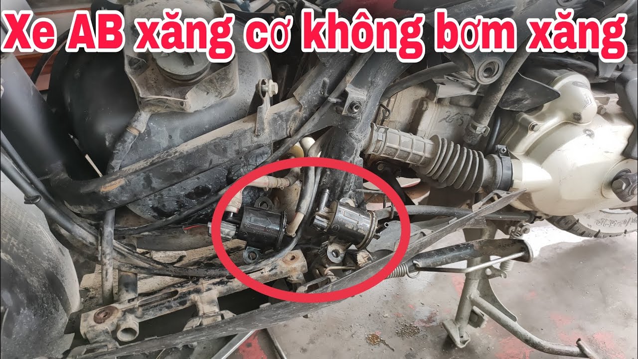 Xe AB đời đầu không bơm xăng, cách kiểm tra sửa chữa