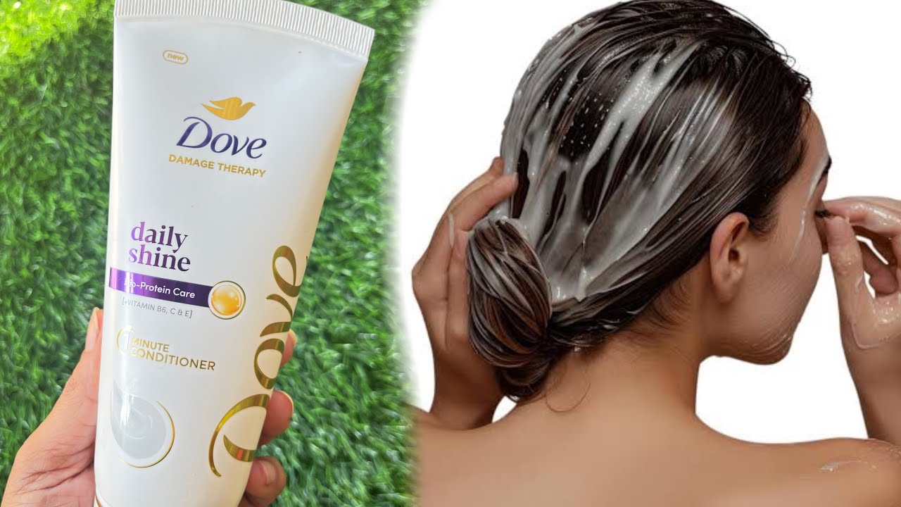 Dove Damage therapy daily shine conditioner | 1 minute conditioner 
