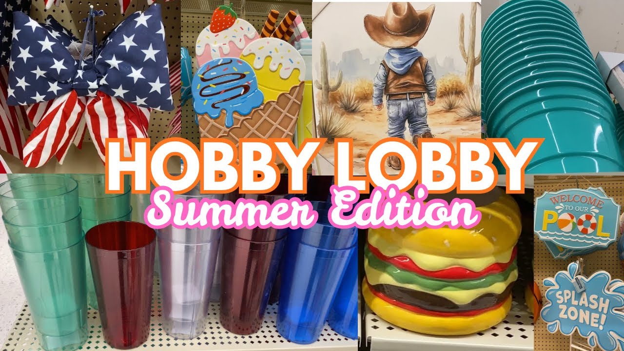 Лето в Hobby Lobby! 4 июля, барбекю, бассейн, вечеринка!