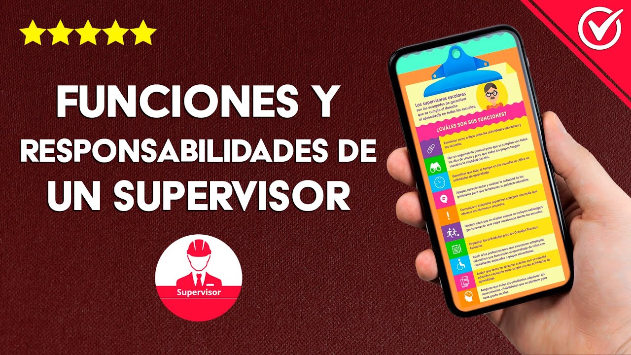 &iquest;Cu&aacute;les son las Funciones, Responsabilidades y Objetivos de un Supervisor?
