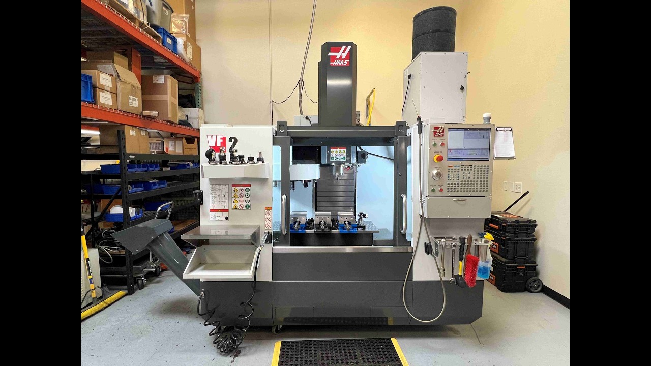 HAAS VF-2 Vertical Machining Center:  Stock #4586