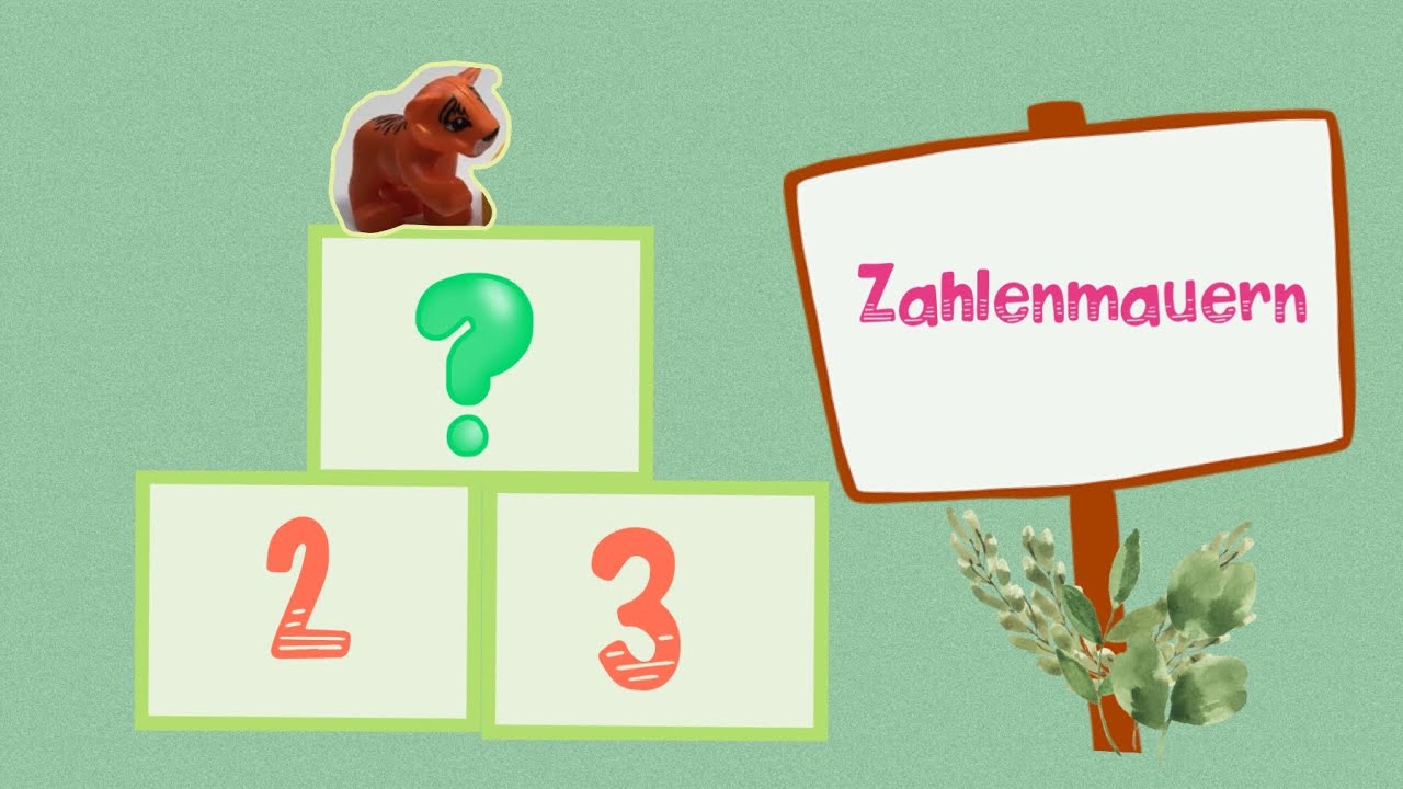 Zahlenmauern / Mathematik Klasse 1