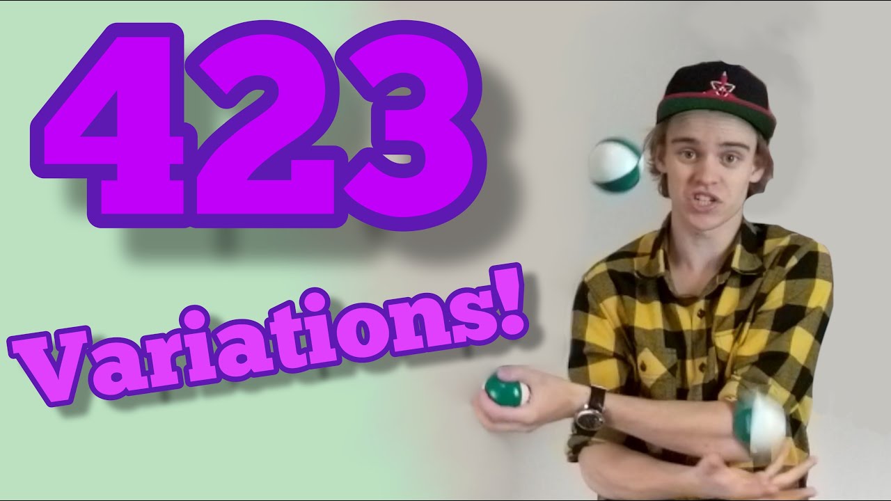 SEVEN 423 Juggling Variations TUTORIAL!