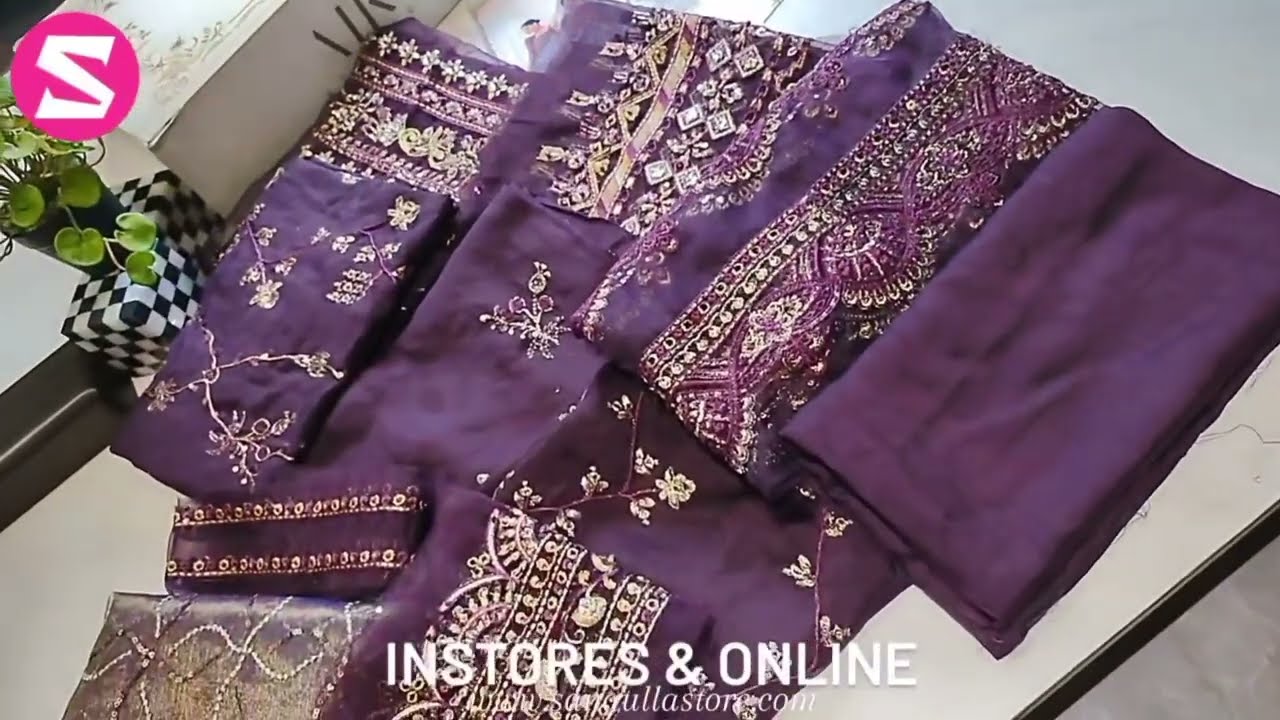AIK Atelier Embroidered Silk Wedding Collection - Unboxing Video😍