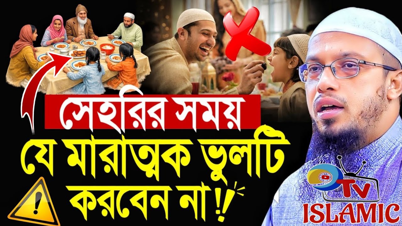 সেহরির সময় যে মারাত্মক ভুলটি করবেন না | শায়খ আহমাদুল্লাহ | Sheikh Ahmadullah | Islamic Waz 2026 