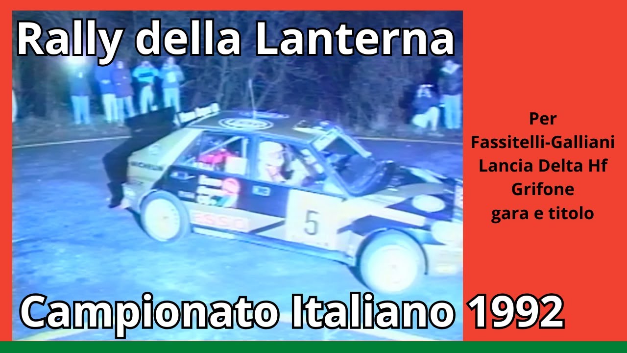 Rally della Lanterna 1992