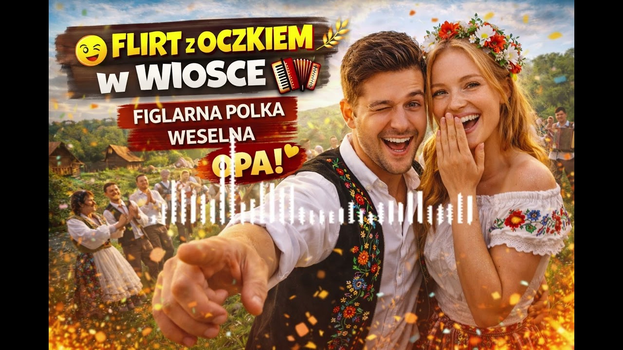 Flirt z Oczkiem w Wiosce 😉🪗 | Figlarna Polka Weselna | Folk Dance Hit