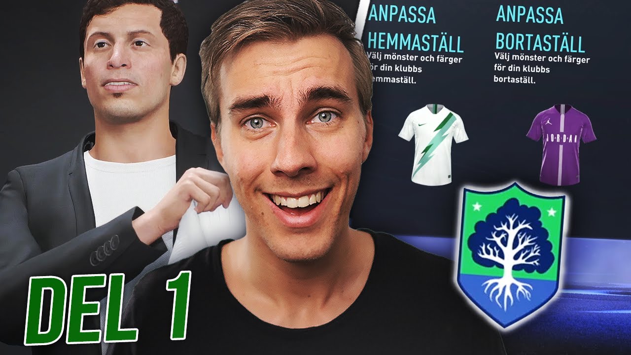 STARTAR VÅR EGNA KLUBB!! FIFA KARRIÄRLÄGE ÄR ÄNTLIGEN TILLBAKA! #1