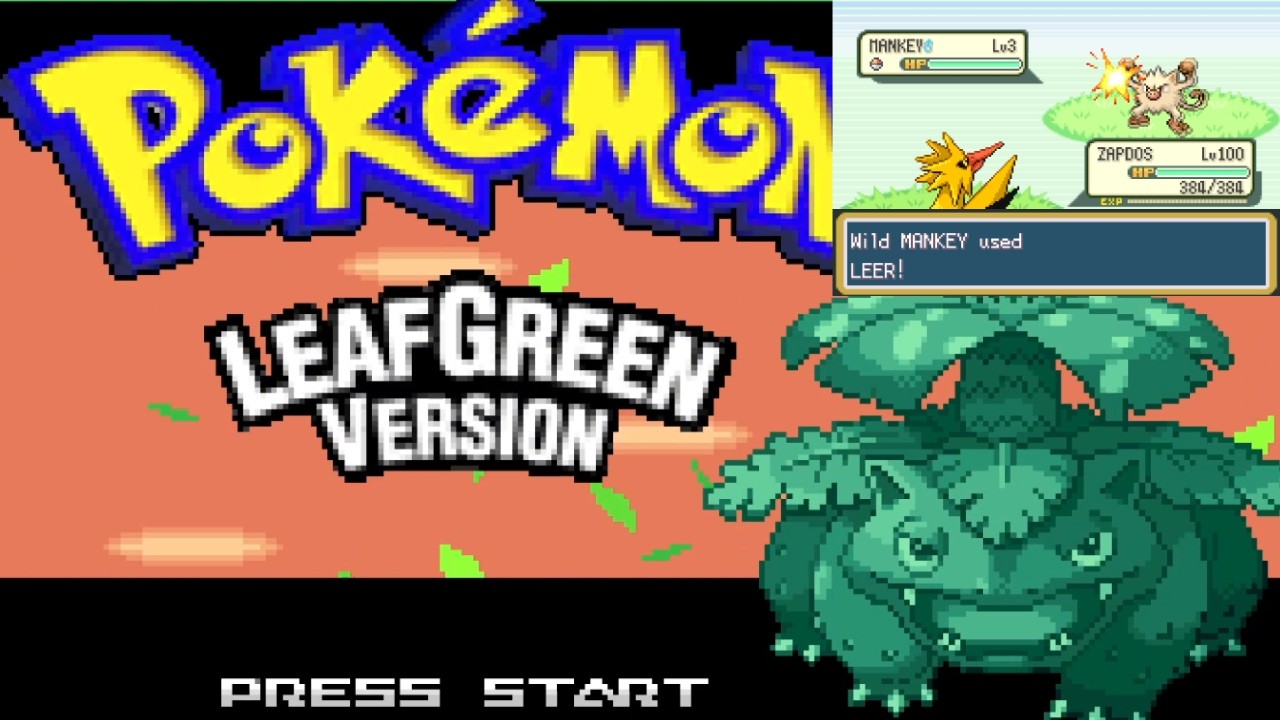 Como corrigir o  bug do leer  e outros no POKÉMON Leaf Green