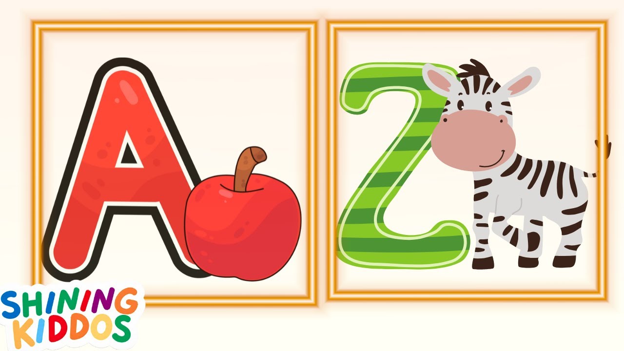 A to Z Alphabet Learning for Kids | ABC for Children | Learn Letters with Words & Pictures