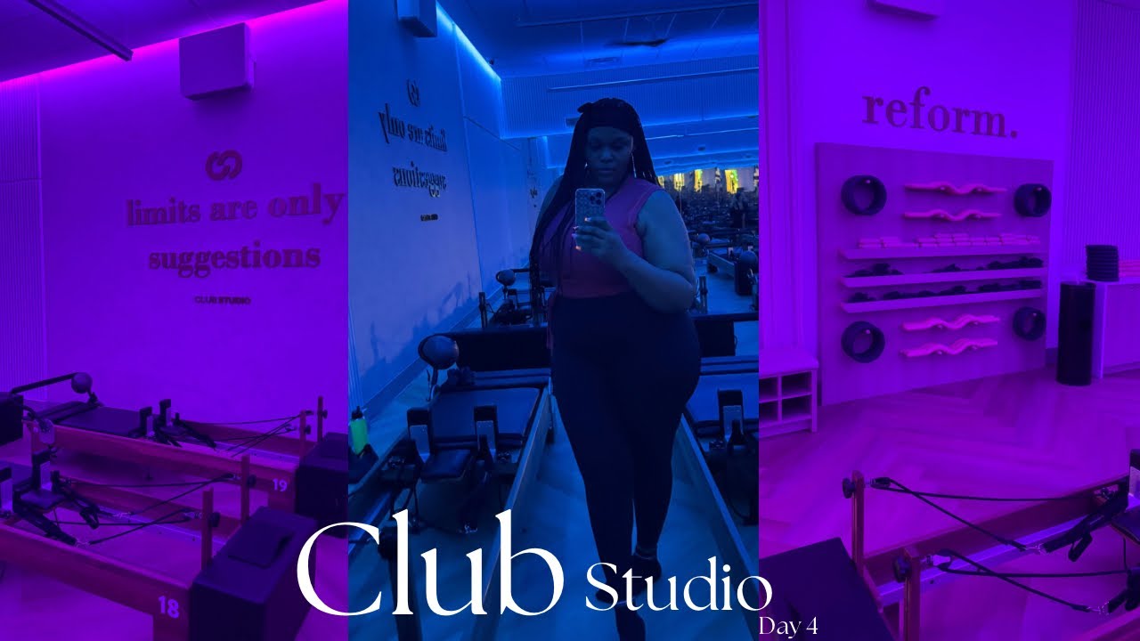 Can Plus-Size Girls Wear Gymshark | Club Studio Day 4: No Cameras in Pilates?! 