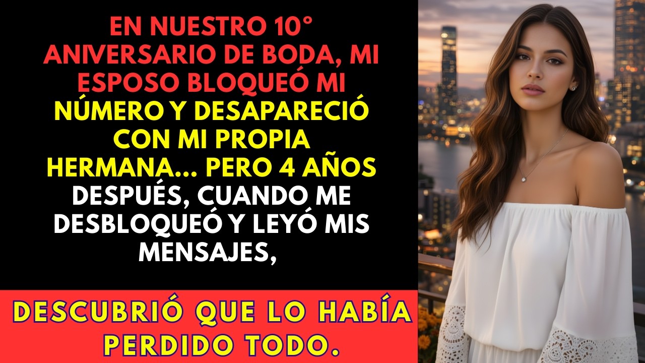 MI ESPOSO BLOQUEÓ MI NÚMERO Y DESAPARECIÓ CON MI HERMANA EL DÍA DE NUESTRO ANIVERSARIO. PERO CUANDO…