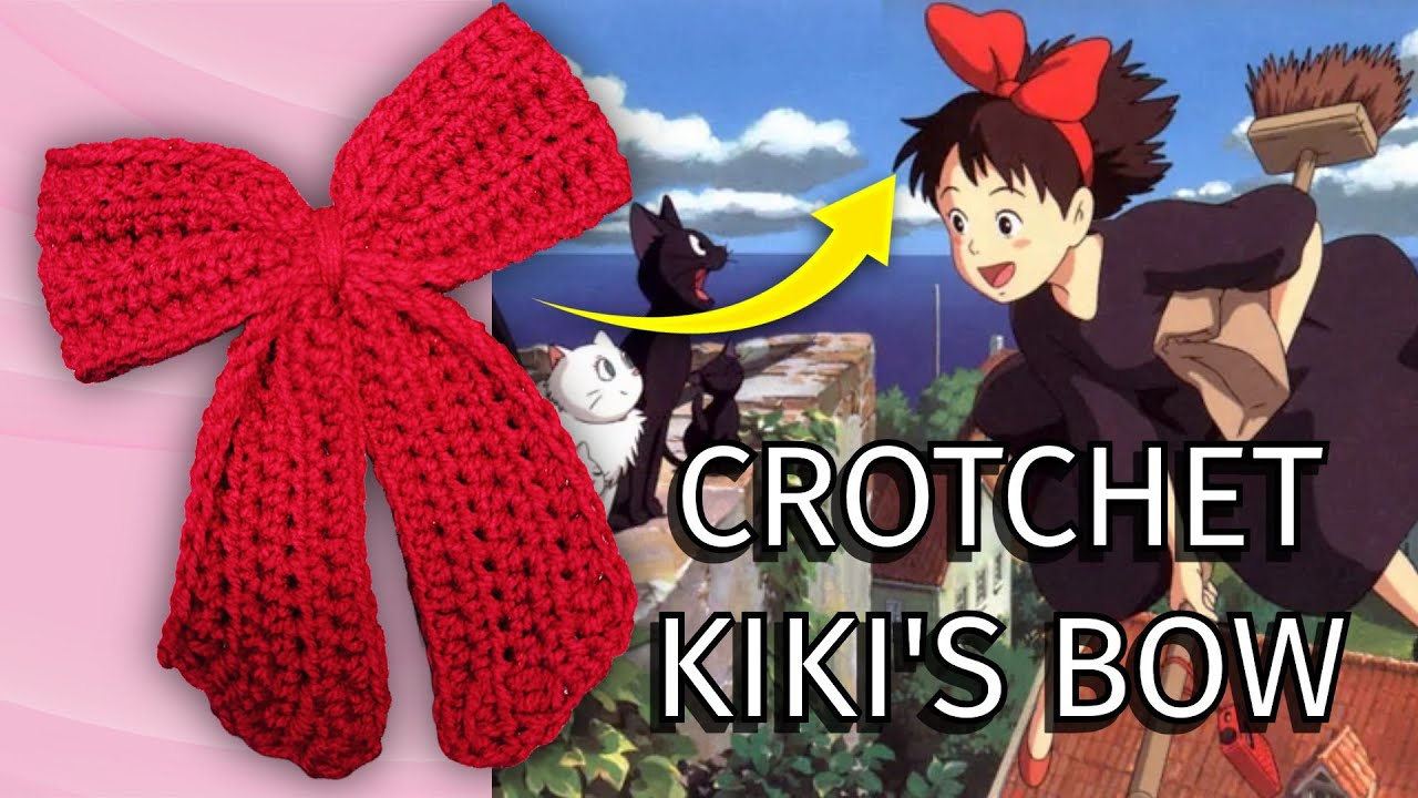 Crotchet Kiki's Bow In 20 Minutes For Beginners