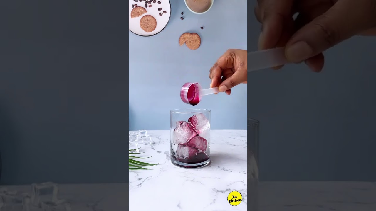 Hibiscus Gin & Tonic #ginandtonic #gincocktail #juukitchen