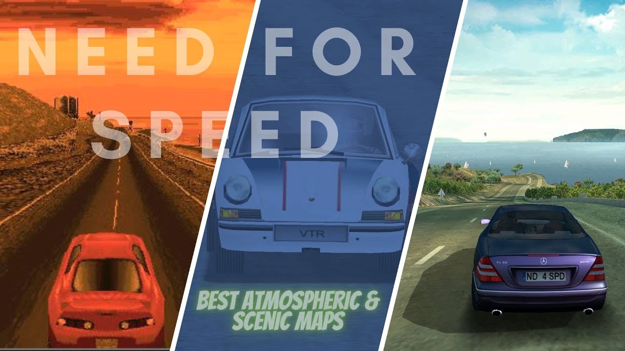 Best Atmospheric & Scenic Maps of Need for Speed Games [1995 to 2002]