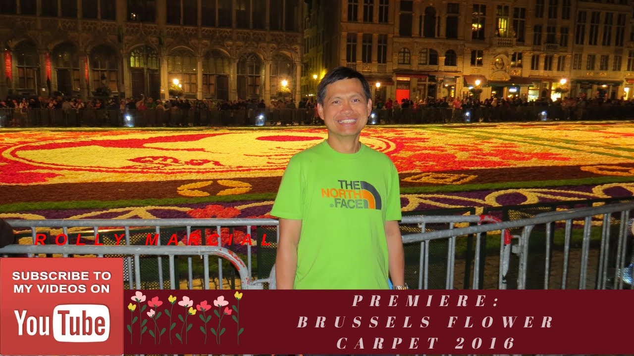 What To Expect at the Brussels Flower Carpet Show 2016